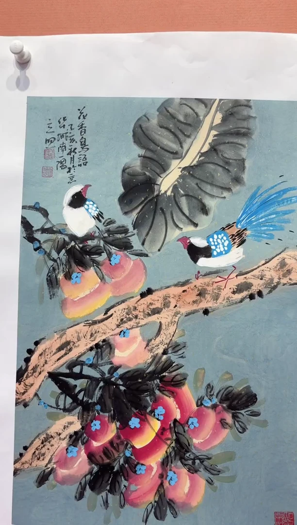 国画师立照老师国画作品