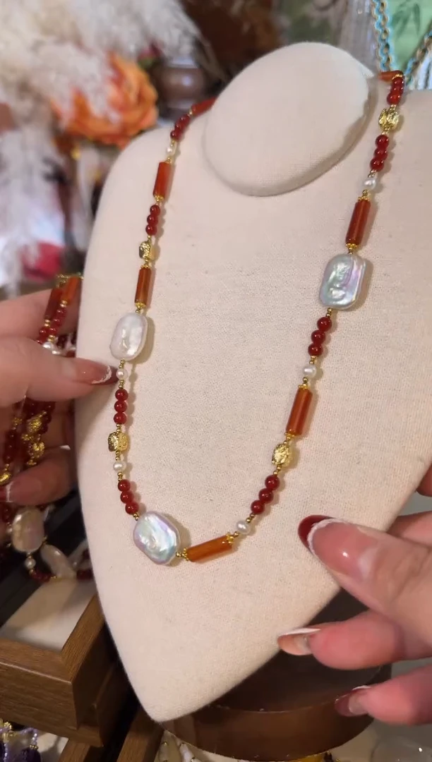 未镶嵌项链玛瑙/玉髓061