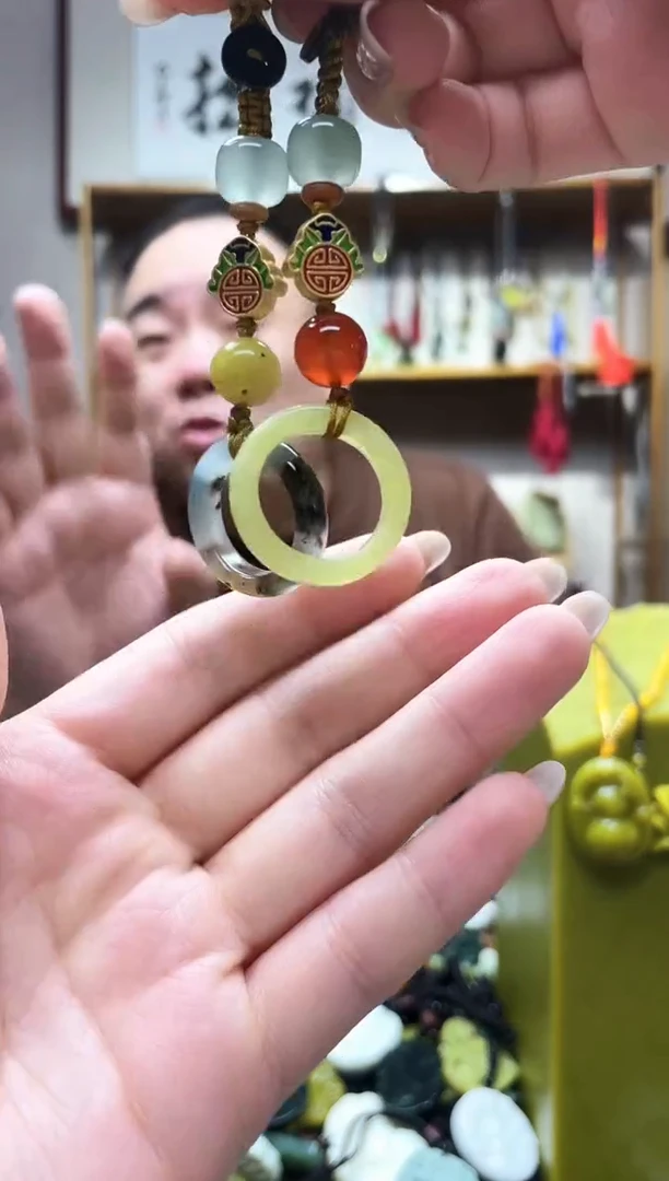 未镶嵌岫玉吊坠·多样性发货拍一发一