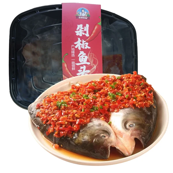 洪湖湿地剁椒鱼头 620g