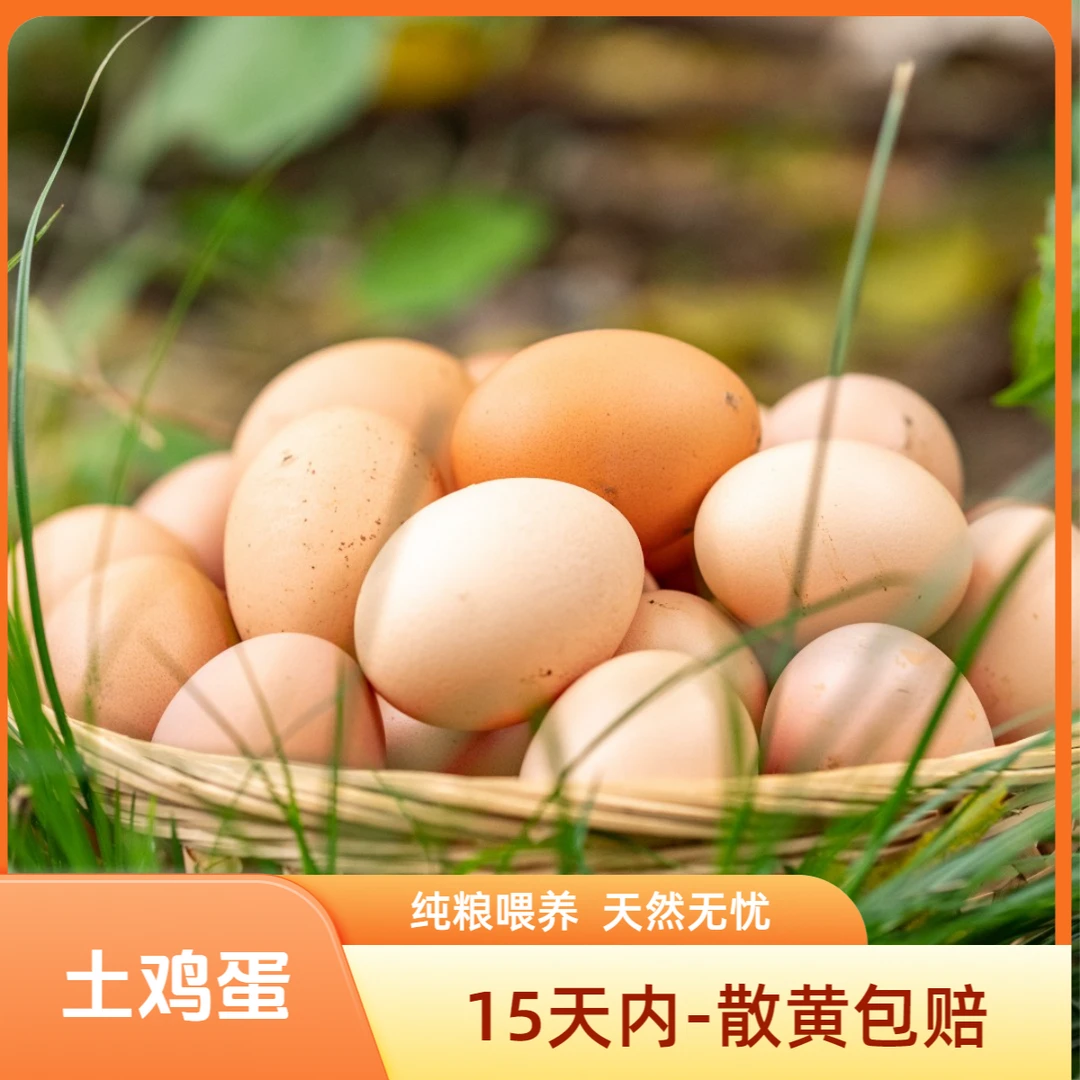 【北川山上】农家乡村土鸡蛋-纯粮食鸡蛋新鲜正宗农家散养