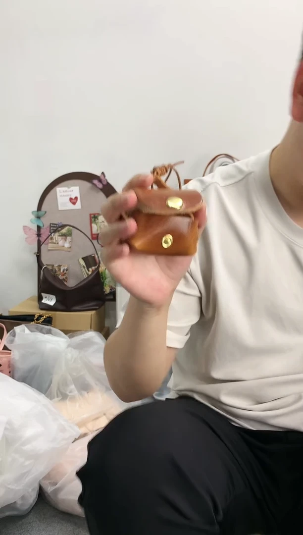 牛皮（革）[锦尚]高货女包捡漏编码 耳机包