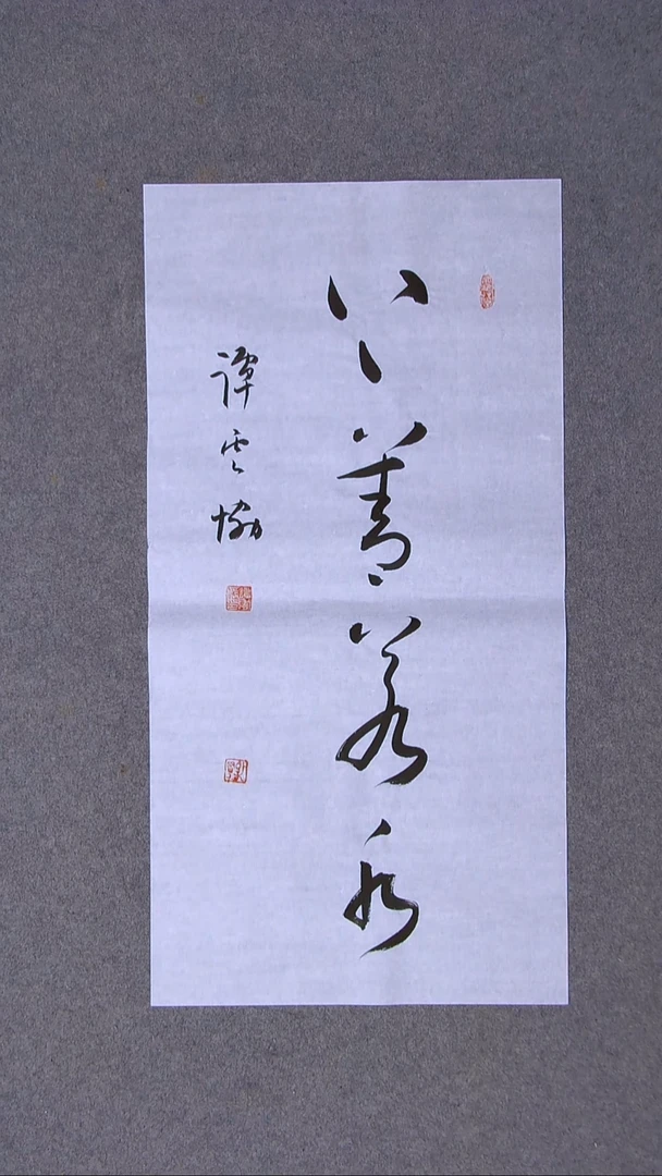 书法谭云协 宁夏 副主69*34两平尺