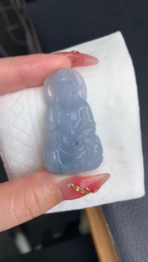 未镶嵌定制翡翠观音