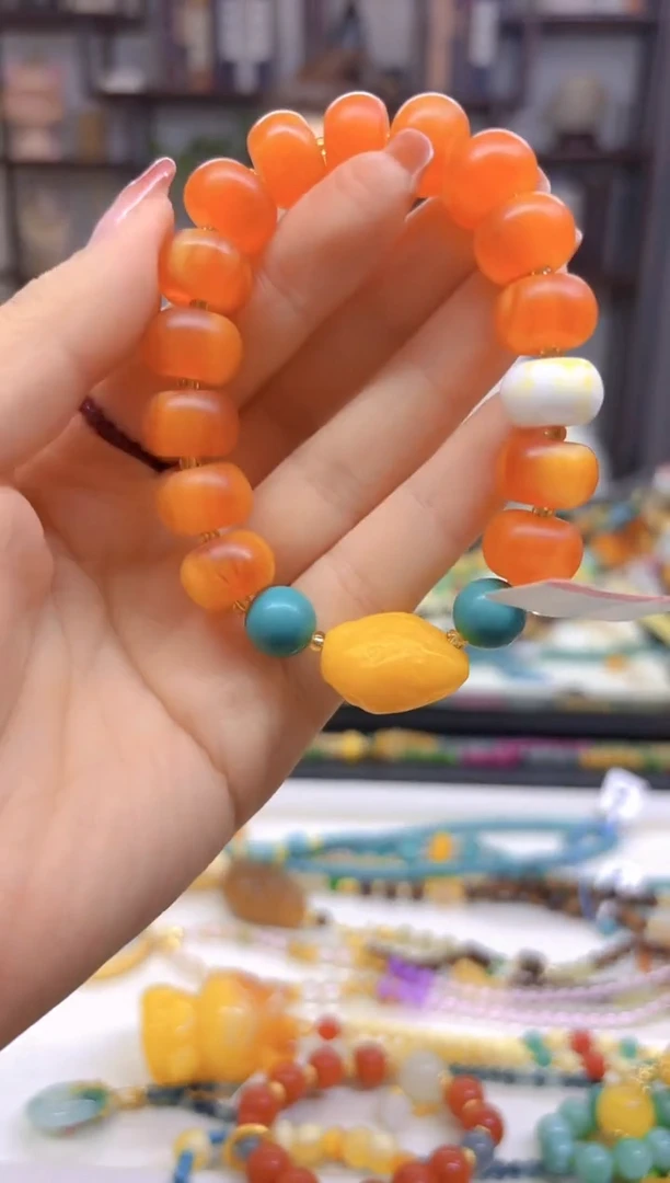 【闪购商品】蜜蜡手链未镶嵌手链S263