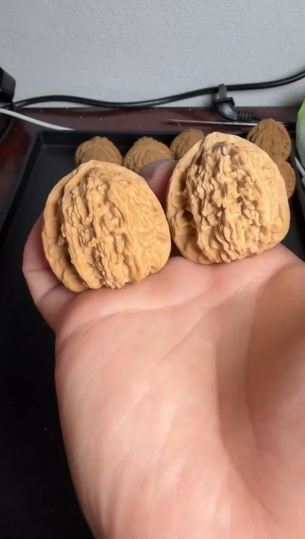 吊坠文玩核桃筑*40尺全品三角白