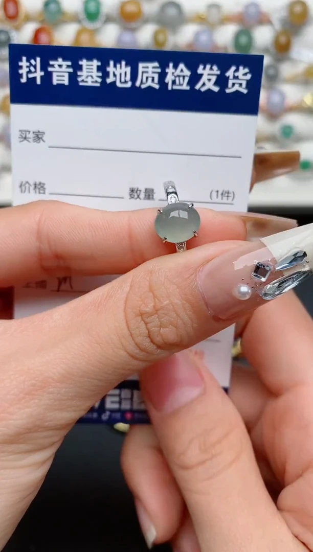 【闪购商品】翡翠戒指银S925镶嵌............