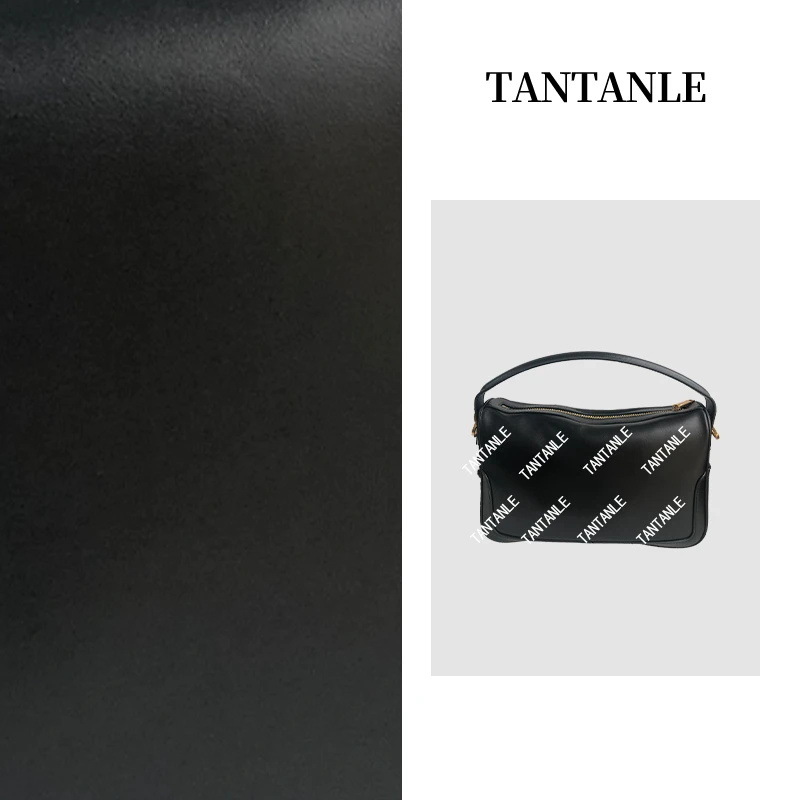 时尚百搭真皮女士单肩包