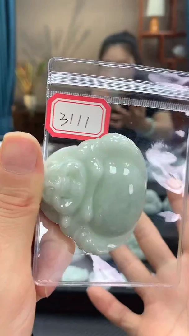 颈饰未镶嵌翡翠佛3111公 多样性发一件