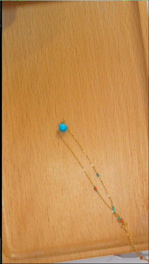 未镶嵌绿松石项链发货一件