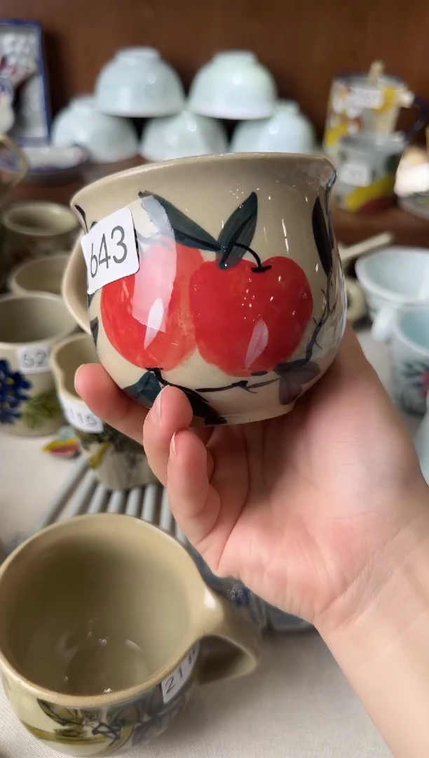 杯子景德镇手工陶瓷杯子643