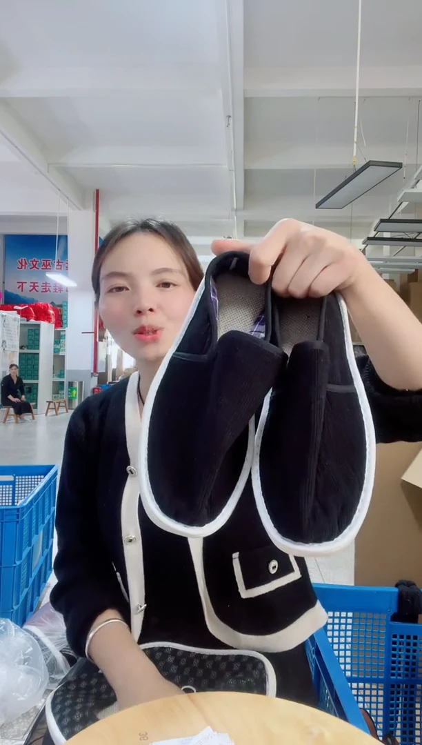 闪购黑色棉麻39码42号