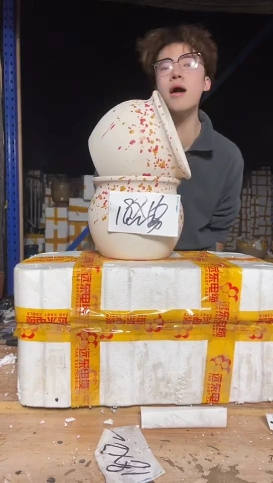 紫砂花盆宜兴紫砂粗陶花盆18*16