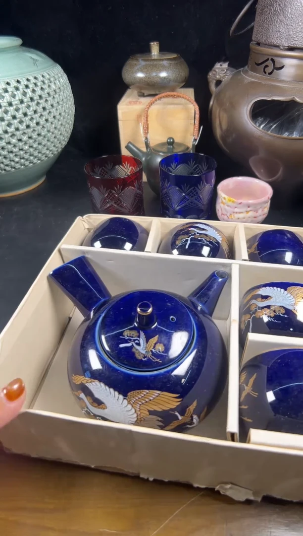 茶道陶瓷茶具套装