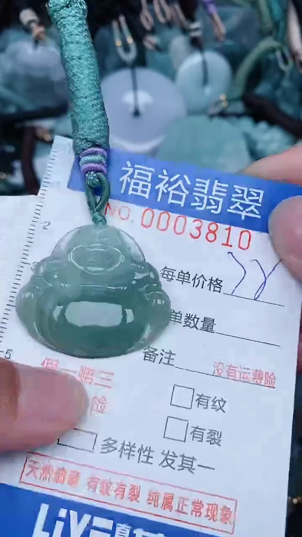 【闪购商品】翡翠颈饰未镶嵌...0003810