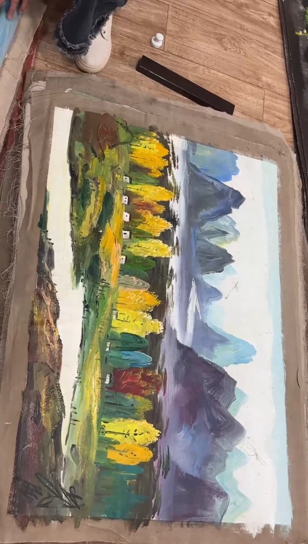 横款中式古典书画作品