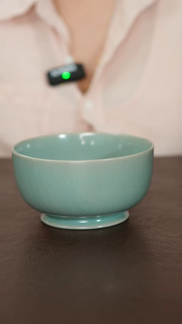 摆件汝宋汝瓷原矿釉158