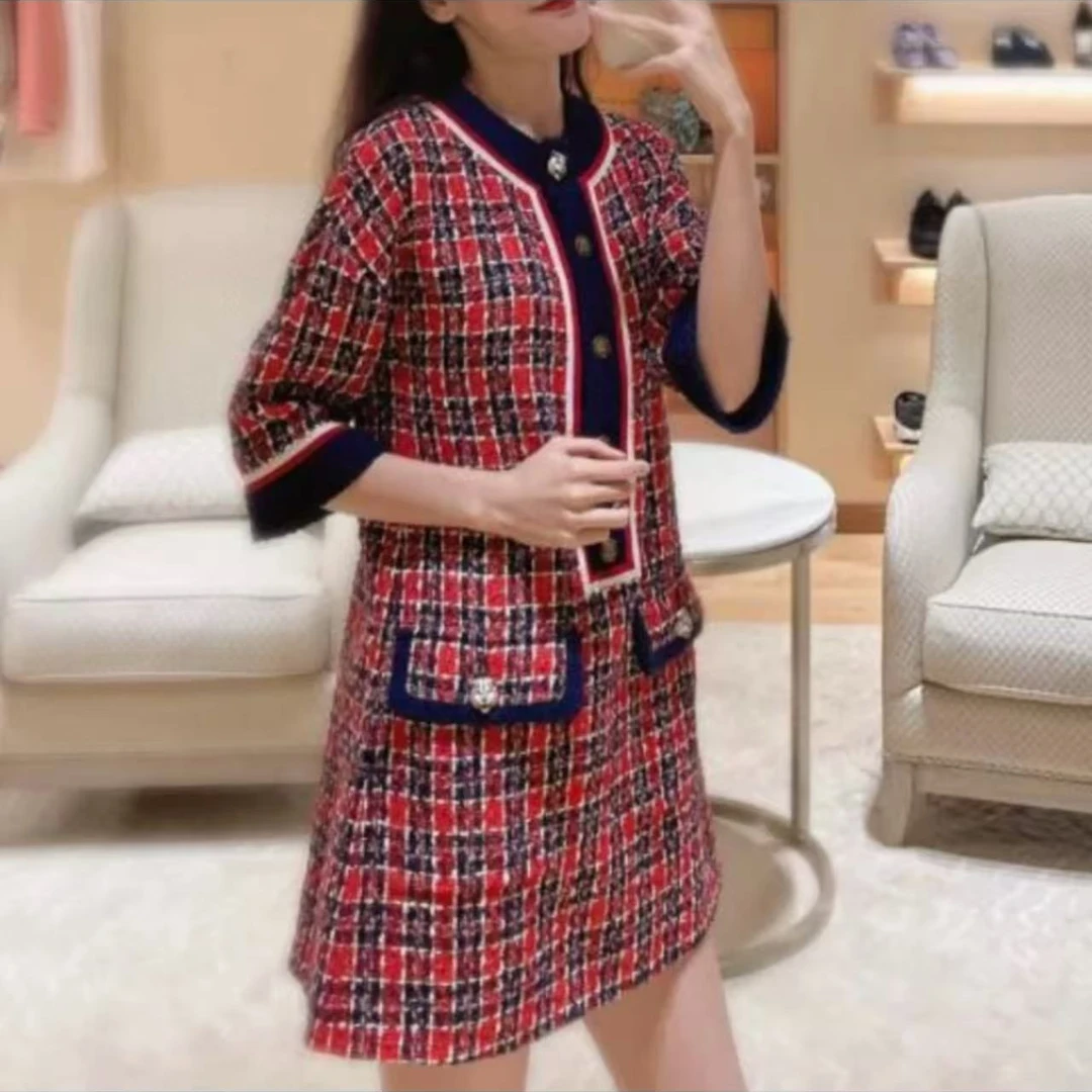 95新 GUCCI/古驰 安洁利严选连衣裙/YK0116130