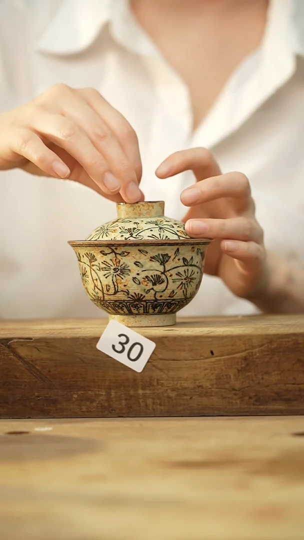 瓷片高古青花系列·沐音设计师款/