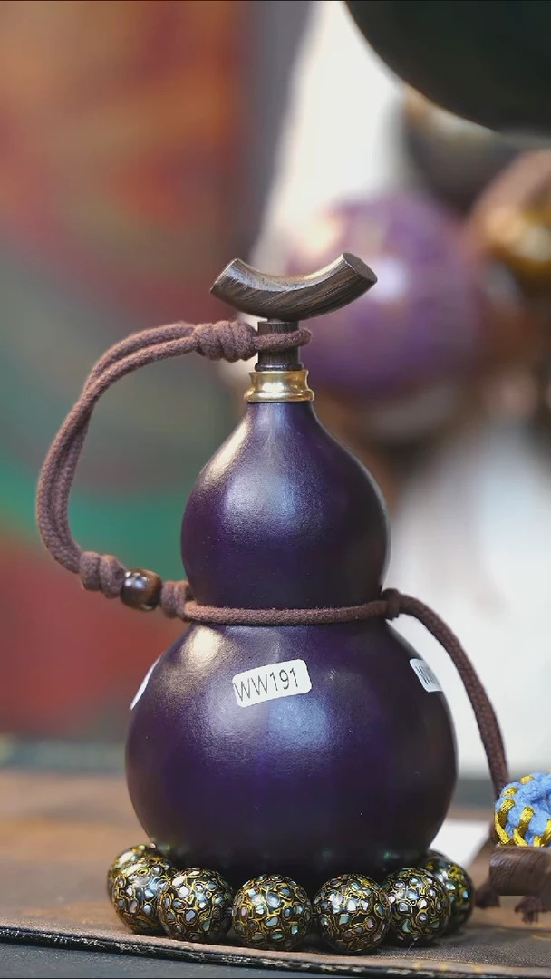 【闪购商品】WW191紫色中容量酒葫芦随缘发