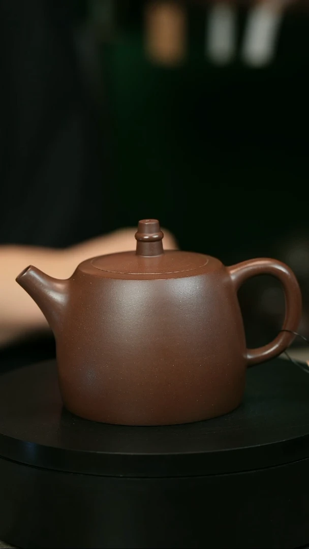 茶壶紫砂快**果H2219赵信军底槽青光素汗铎