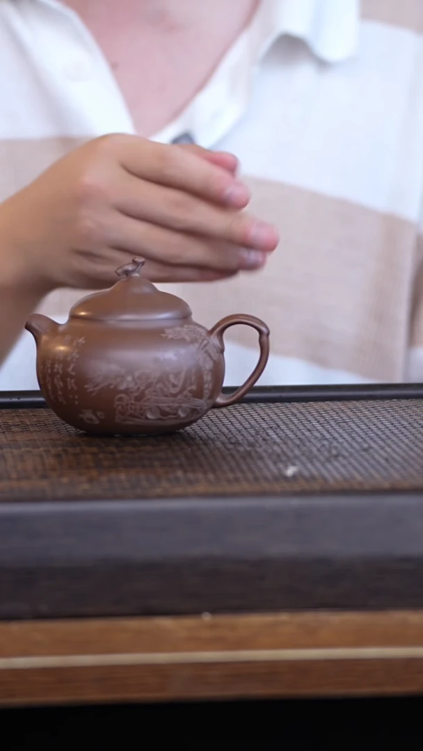 茶壶紫砂宜兴手工原矿紫砂壶001