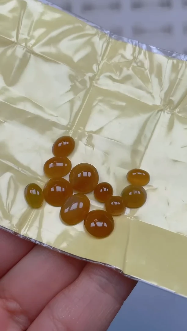 未镶嵌定制翡翠天然翡翠蛋面33