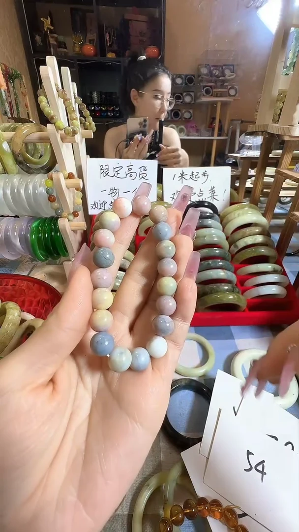 岫玉未镶嵌手镯109