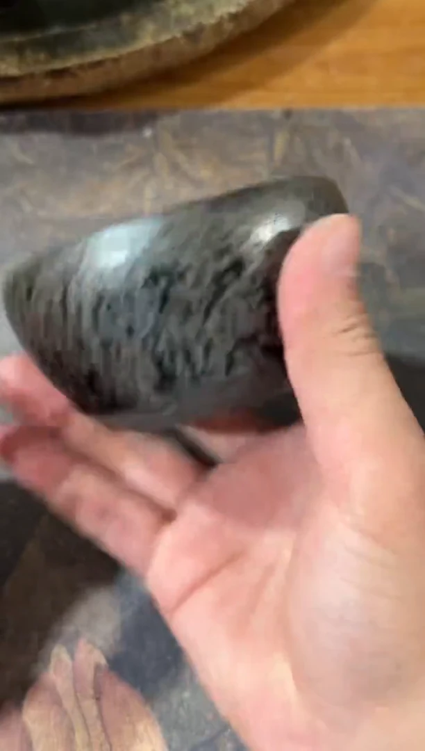 茶盏华鑫堂陈泉华老师开窑现场