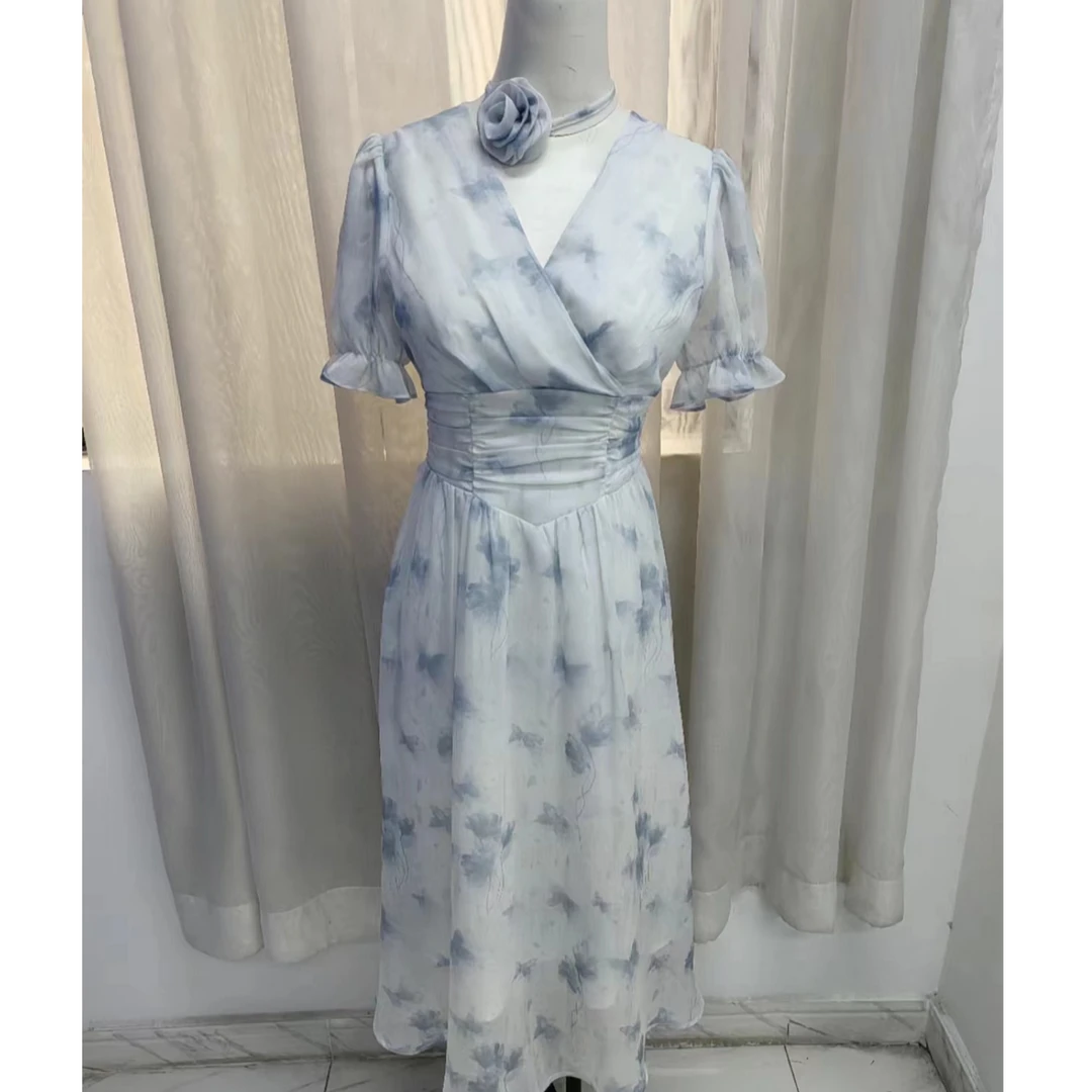 【小橱专享】L1F28082 简约雅致 修身连衣裙-8082