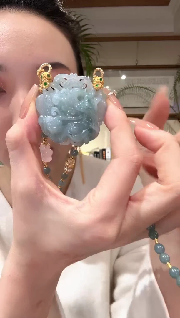 【闪购商品】翡翠颈饰未镶嵌国风