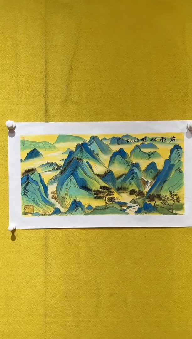 国画梁兆金/精品国画/2平尺