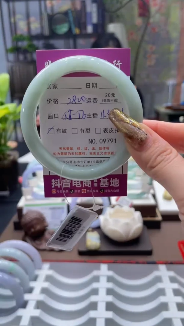 未镶嵌手镯翡翠9791****