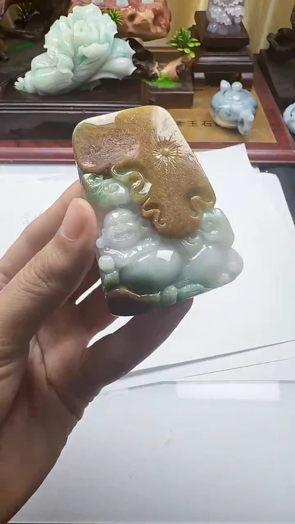 吊坠(不含链)未镶嵌翡翠1