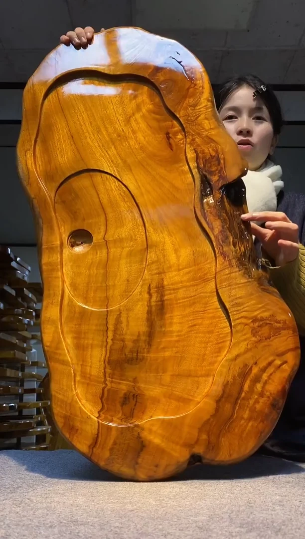 实木茶盘 一物一拍（不含配件）