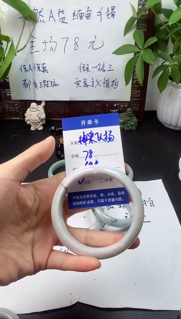 未镶嵌手镯翡翠神**扬翡翠手镯#17