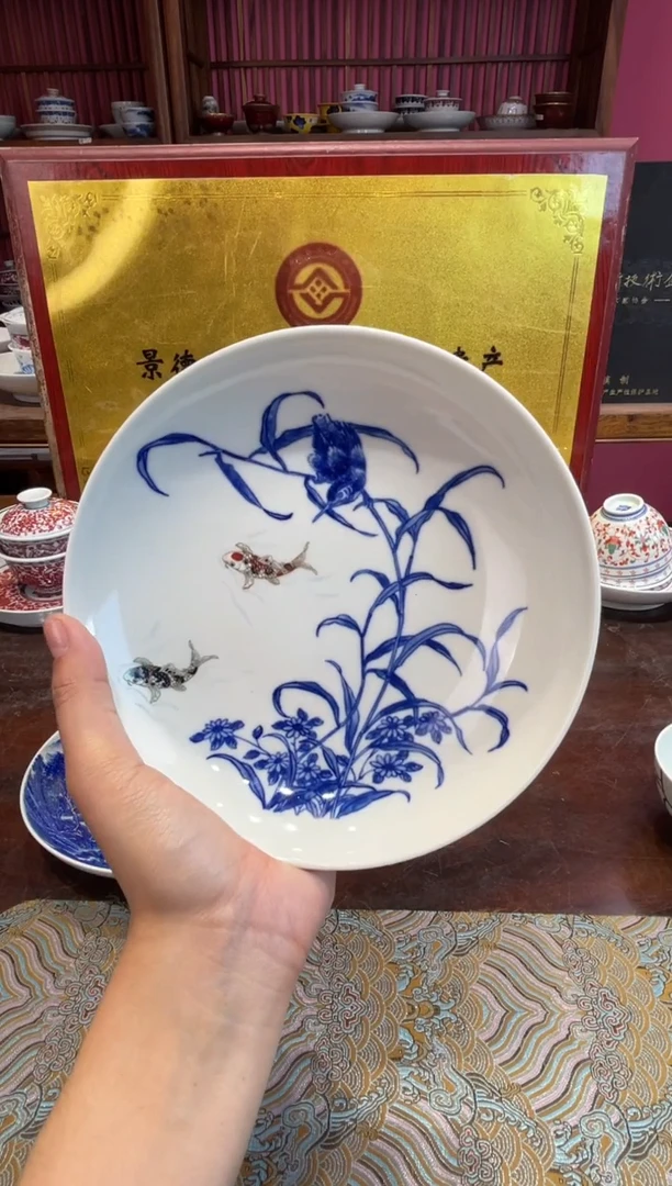 杯子瓷景德镇源头工厂生产，手工手绘