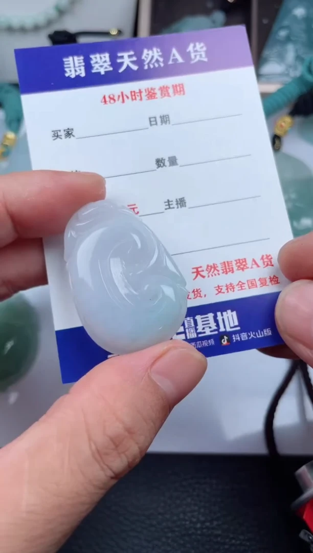 翡翠未镶嵌颈饰