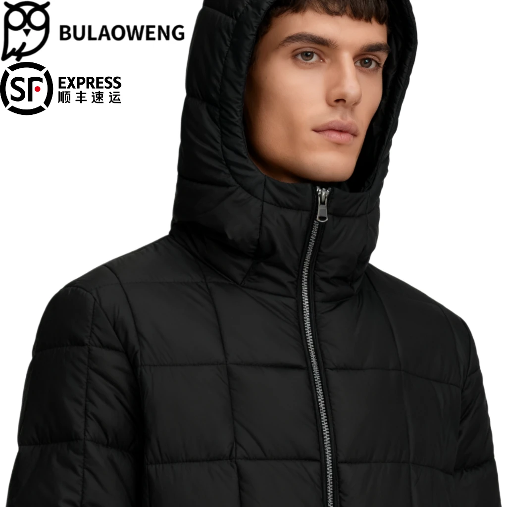 BULAOWENG轻薄棉服秋冬新款多色连帽外套户外保暖cleanfit面包服