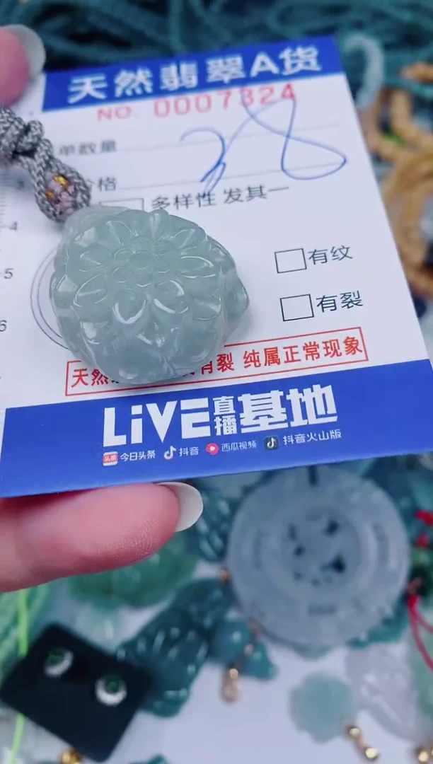 颈饰未镶嵌翡翠00007324