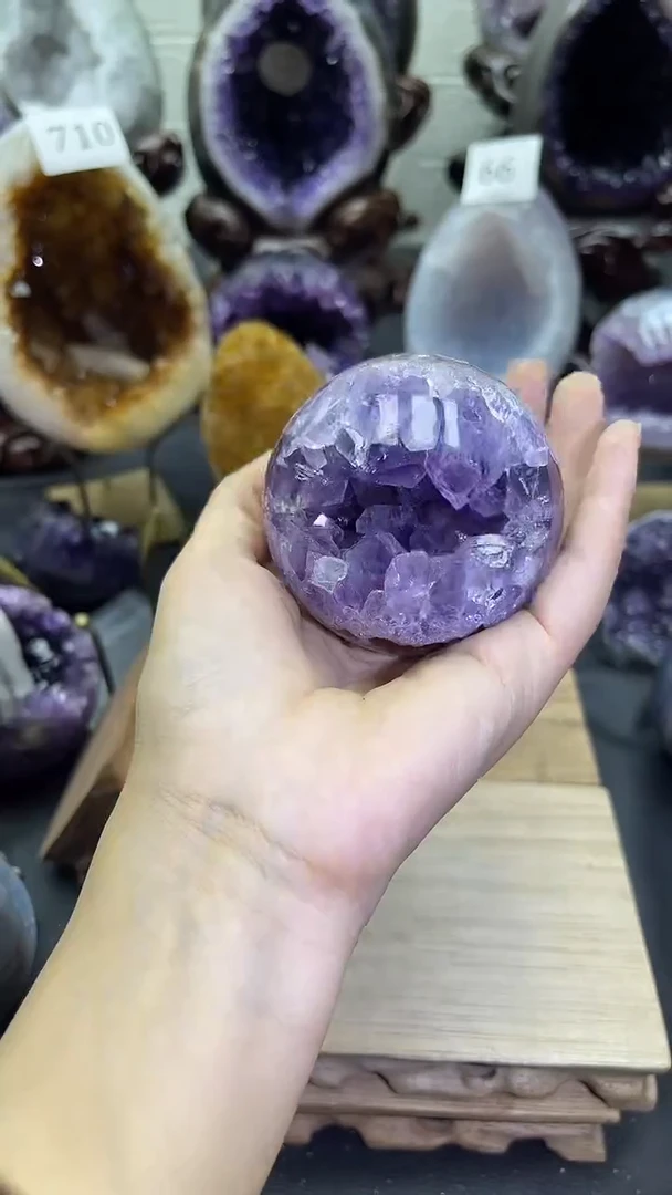 未镶嵌大型摆件（非配饰）紫晶76号摆件