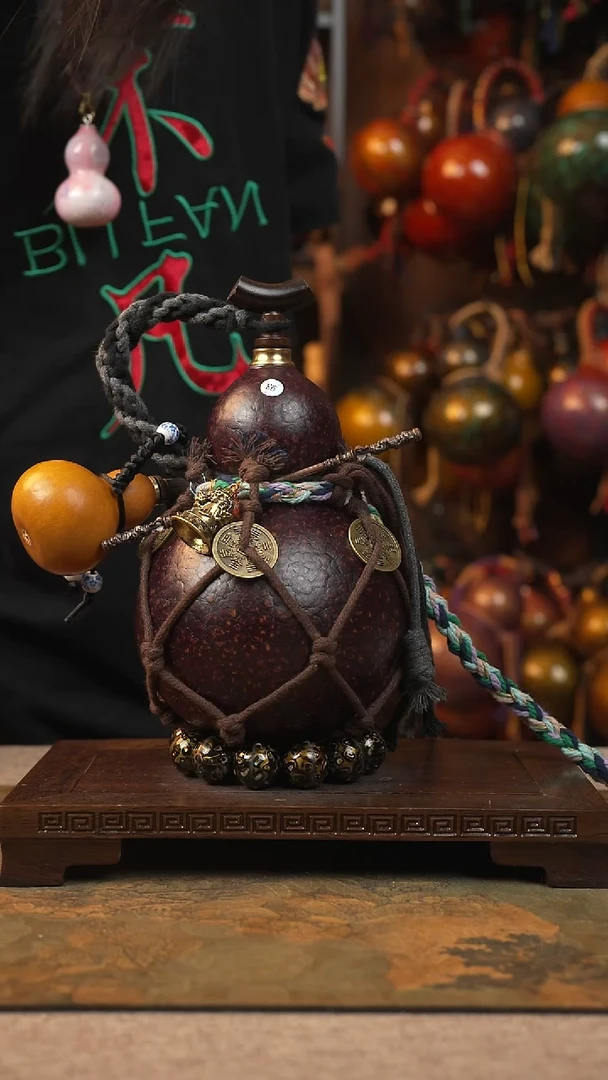 093云匠大漆酒葫芦一物一拍