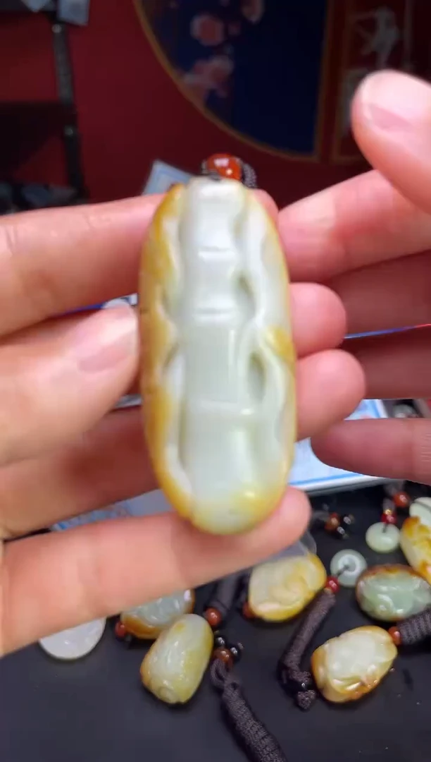 颈饰未镶嵌和田玉123