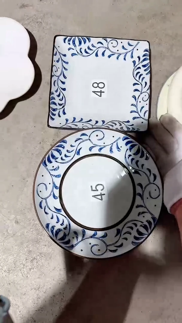 碗2个盘子 微瑕凑满20元包邮