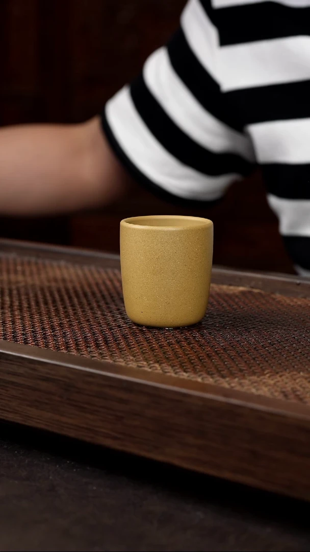 茶壶紫砂黄金段高杯