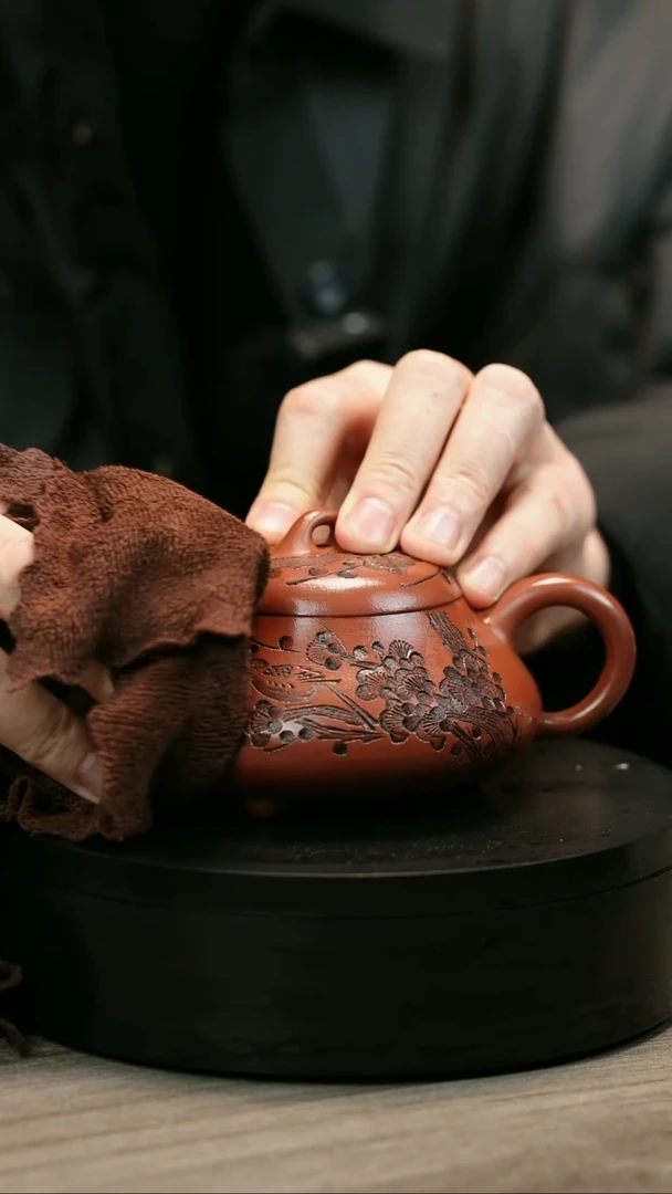 茶壶紫砂渡*H2208李小琴山景汉堂石瓢