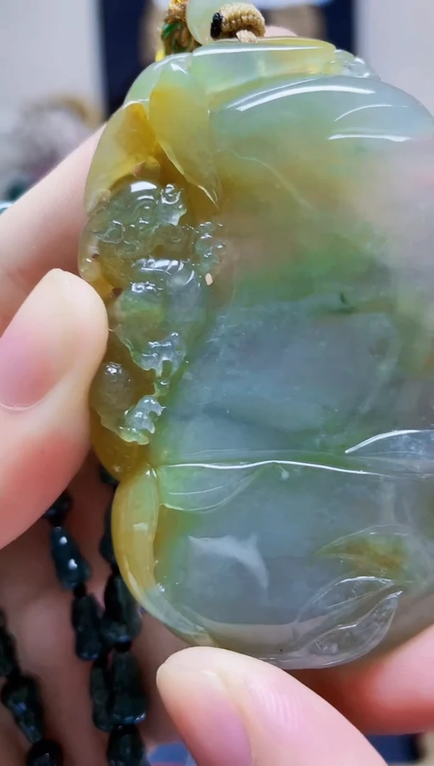 未镶嵌定制翡翠吊坠149