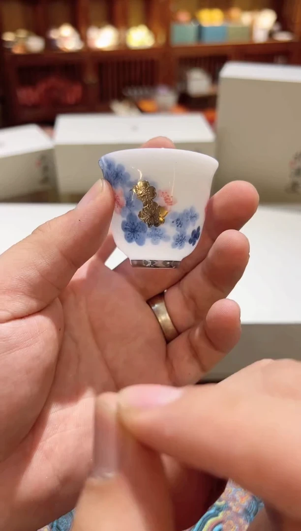幸福美满小小杯茶具茶具