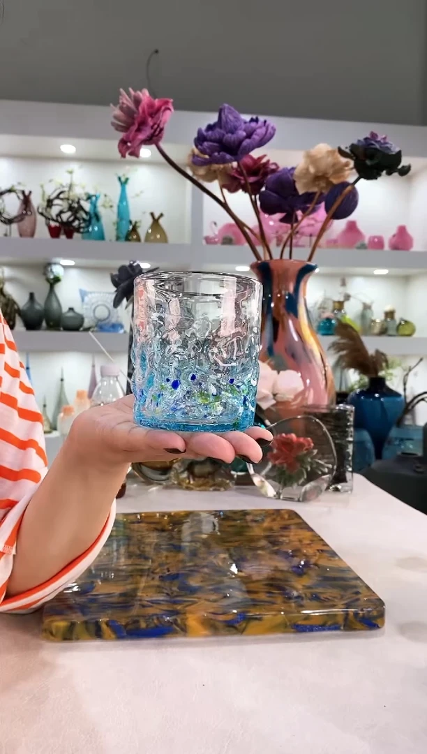 慕忆家手作琉璃花瓶