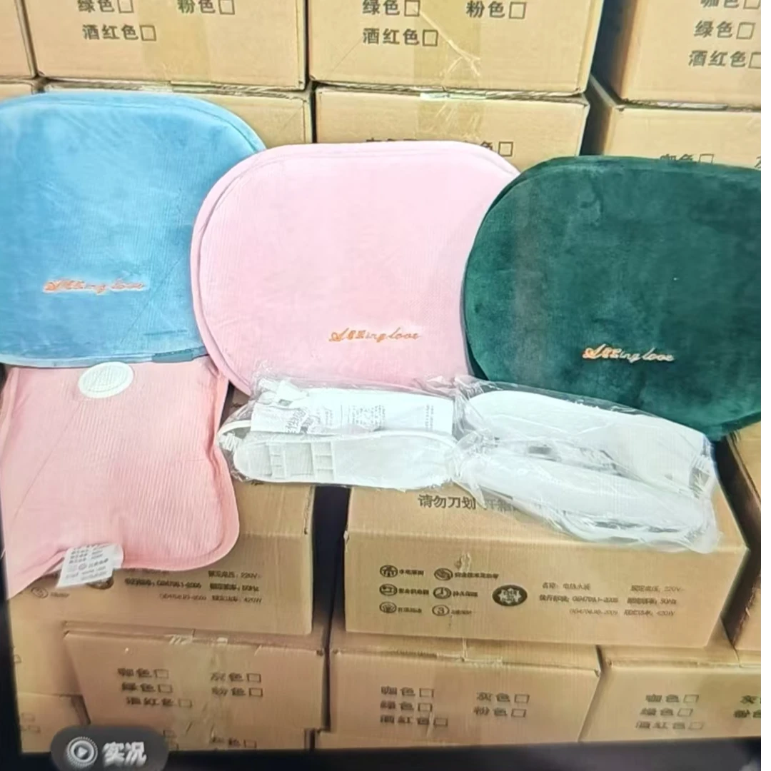 充电防爆热水袋暖手宝热敷护腰暖肚子冬季必备好物柔软可爱家用